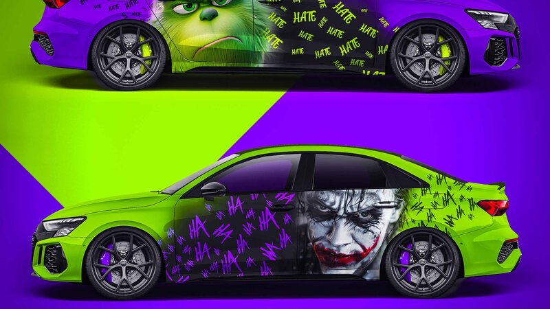 Audi RS3 - Grinch Design - img 1 small