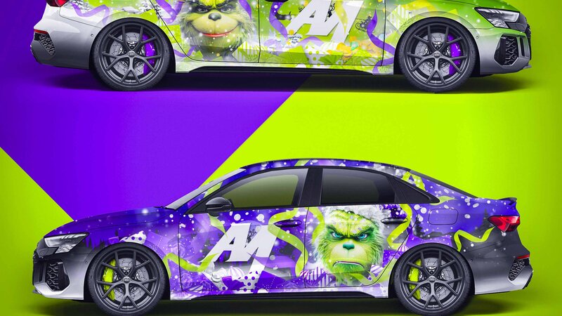 Audi RS3 - Grinch Design - img 3 small