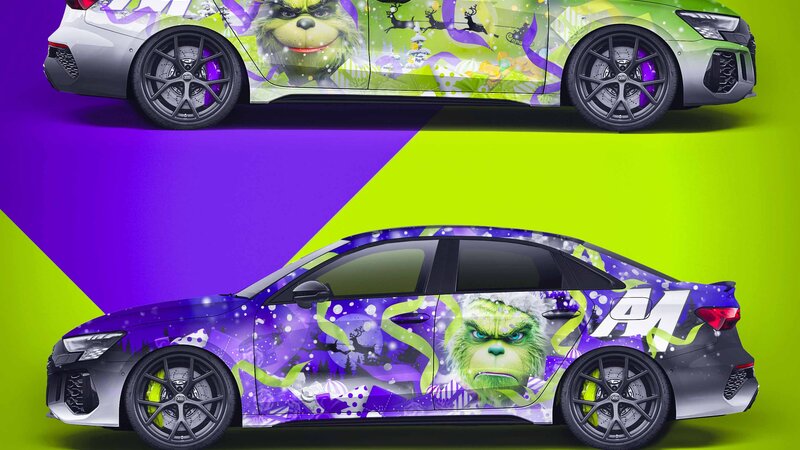 Audi RS3 - Grinch Design - img 4 small