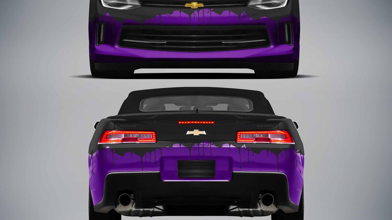 Chevrolet Camaro - Dripping Paint Design - img 3 small
