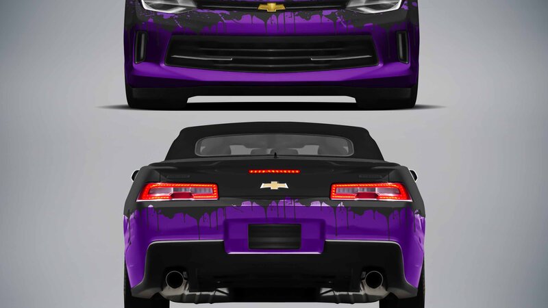 Chevrolet Camaro - Dripping Paint Design - img 4 small