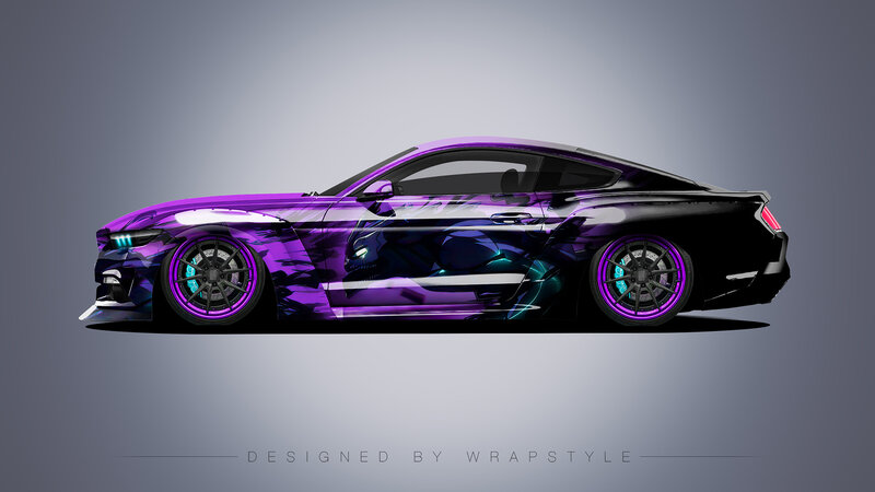 Ford Mustang - Kaiju Design