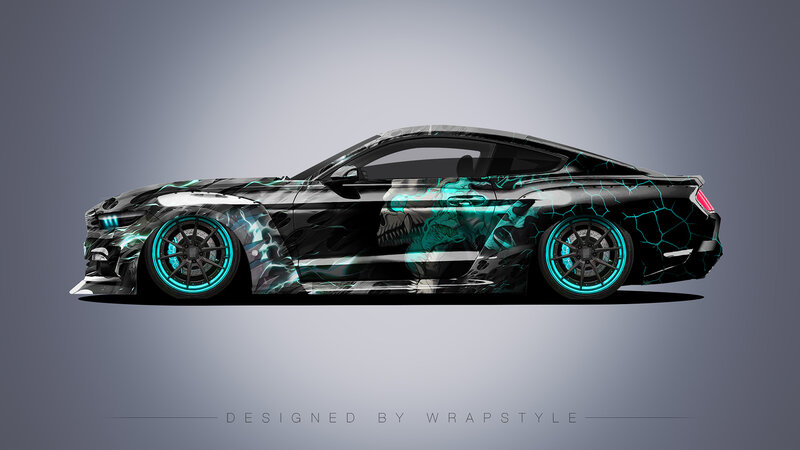 Ford Mustang - Kaiju Design 2
