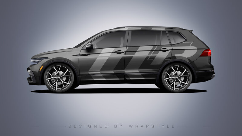 Volkswagen Tiguan - Stripes Design