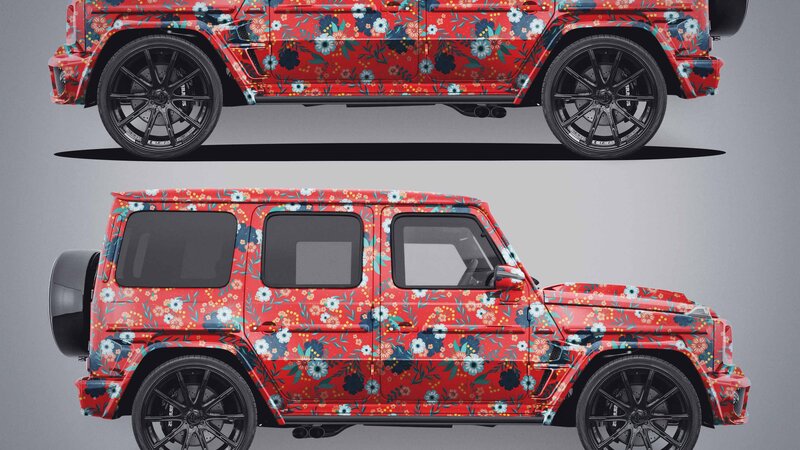 Mercedes G63 - Floral Design - img 1 small