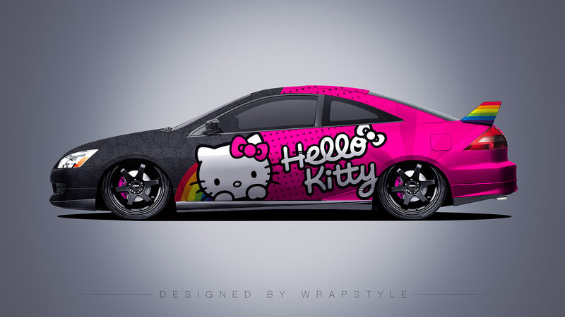 Honda Accord - Hello Kitty Design