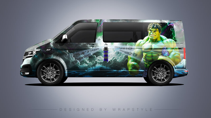 Volkswagen Multivan T6 - Hulk Design