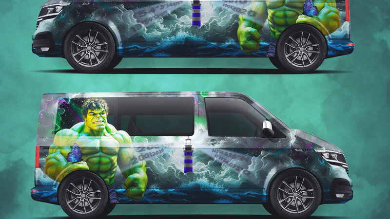 Volkswagen Multivan T6 - Hulk Design - img 1 small