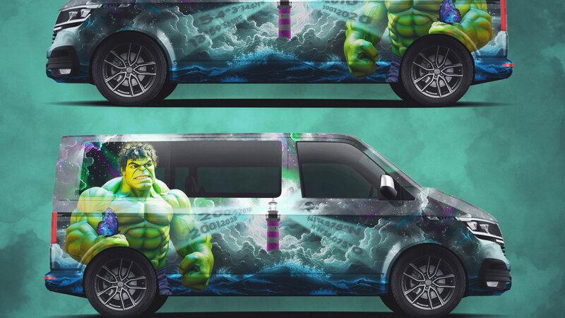 Volkswagen Multivan T6 - Hulk Design - img 2 small