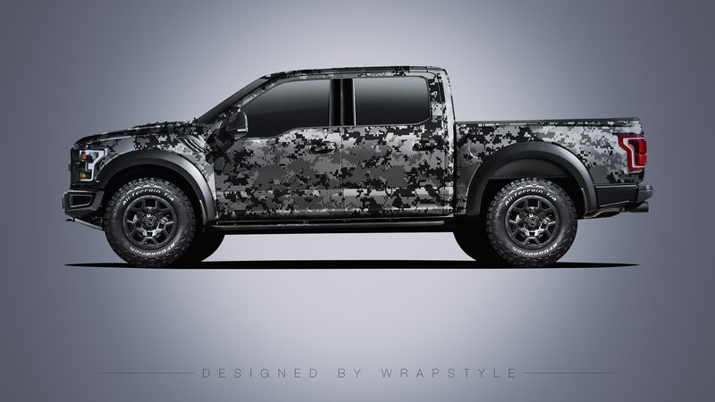 Ford Raptor - Camo Design