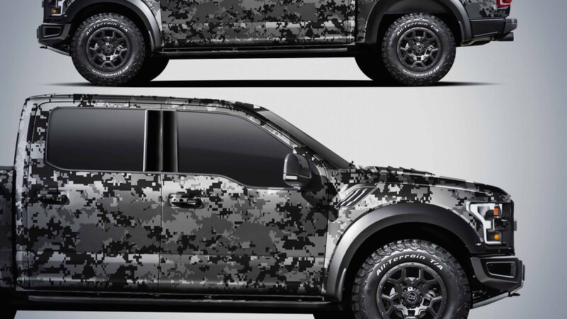 Ford Raptor - Camo Design - img 1 small