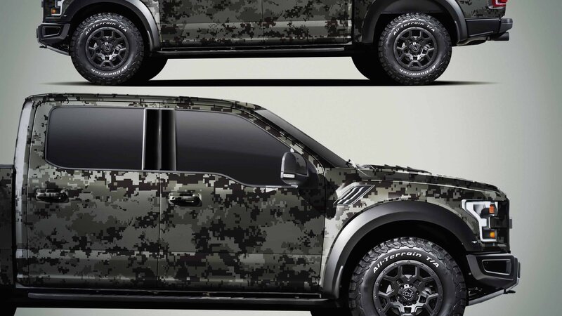 Ford Raptor - Camo Design - img 2 small