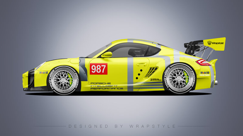 Porsche Cayman - Pandem Design