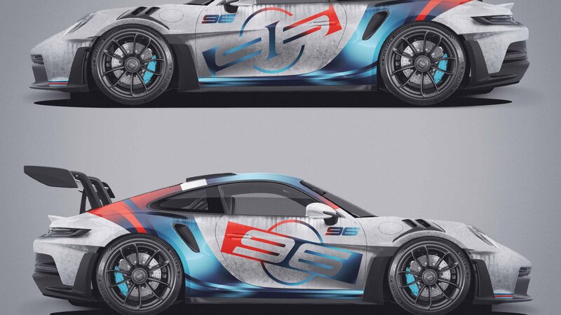 Porsche ​GT3 RS - Frozen Martini Design - img 1 small