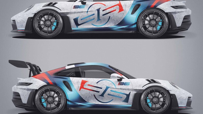Porsche ​GT3 RS - Frozen Martini Design - img 2 small