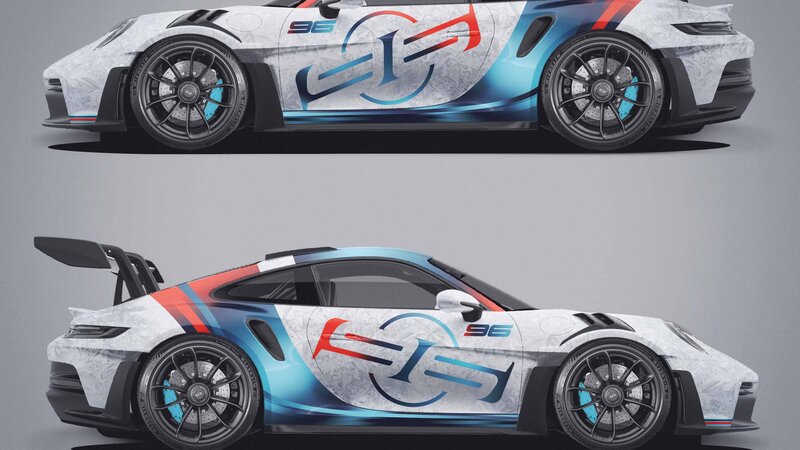 Porsche ​GT3 RS - Frozen Martini Design - img 3 small