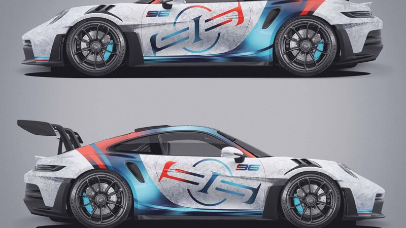 Porsche ​GT3 RS - Frozen Martini Design - img 4 small