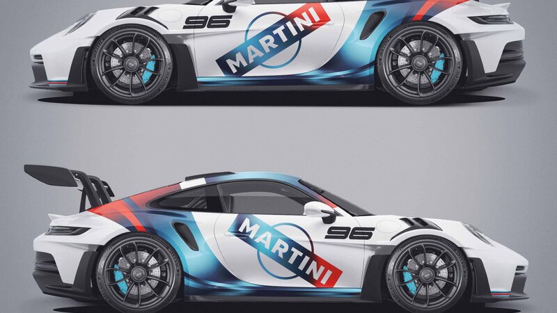 Porsche ​GT3 RS - Frozen Martini Design - img 5 small