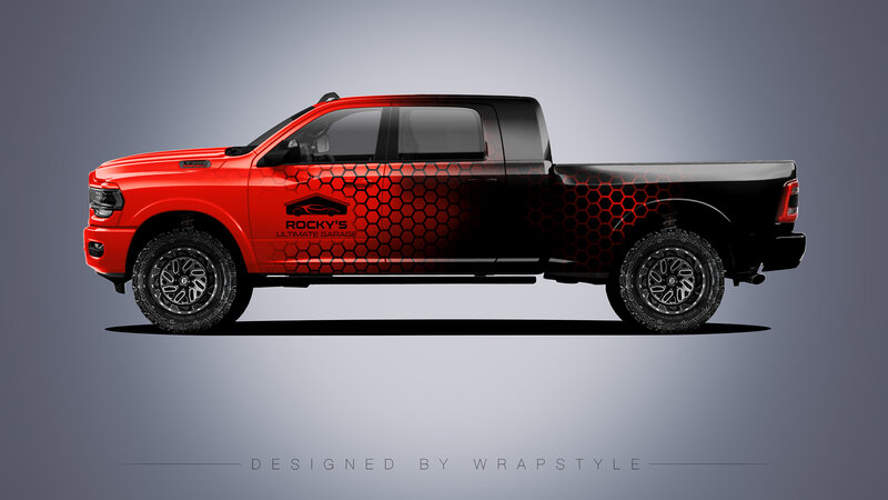 Dodge RAM 3500 - Gradient Design