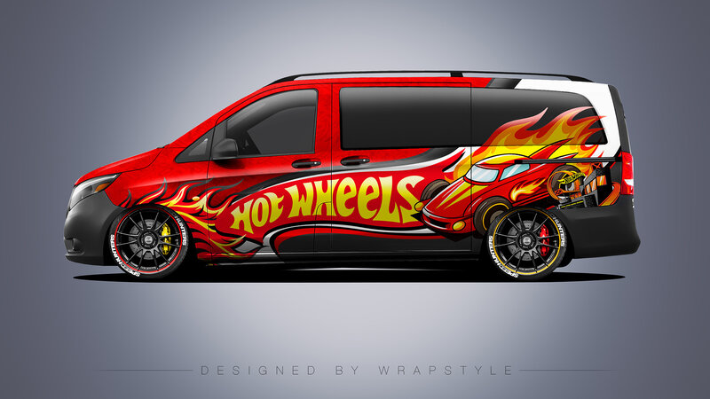 Mercedes-Benz Vito - Hot Wheels Design