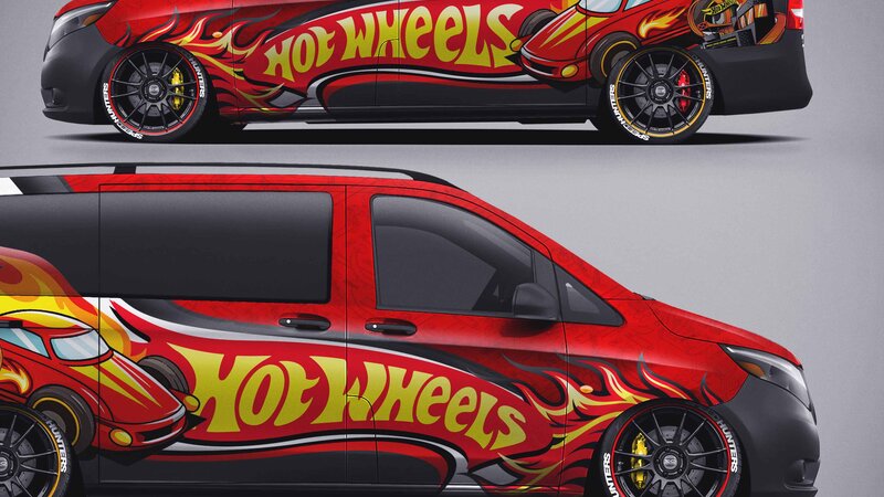 Mercedes-Benz Vito - Hot Wheels Design - img 1 small