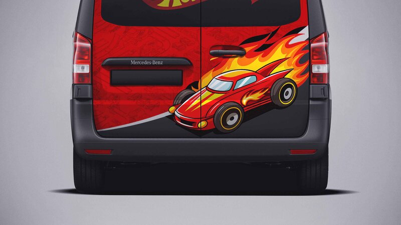 Mercedes-Benz Vito - Hot Wheels Design - img 4 small