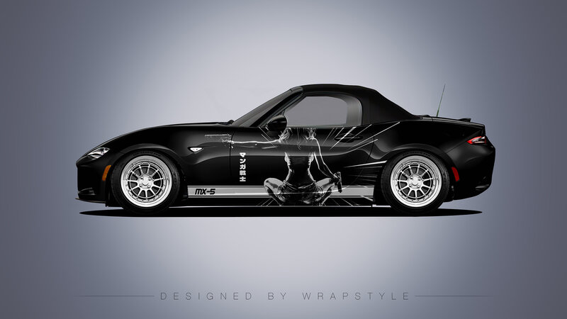 Mazda Miata - Itasha Design