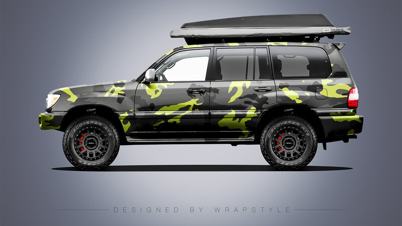Toyota Land Cruiser - Camo Design