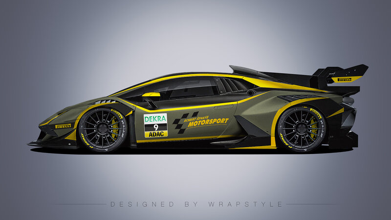 Lamborghini Huracan Super Trofeo - Racing Design
