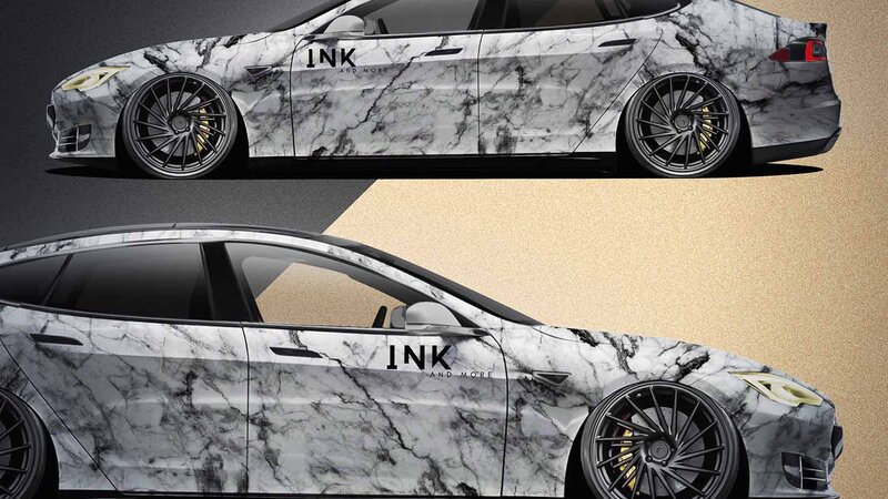 Tesla Model S - Marble Design - img 1 small