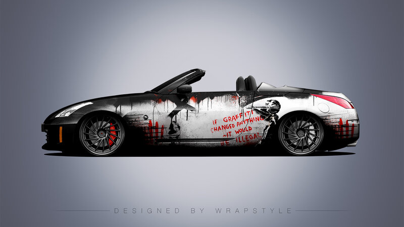 Nissan 350 Z Roadster - Graffiti Design