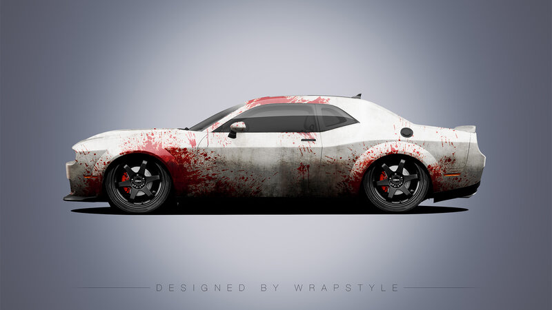 Dodge Challenger - Bloody Design