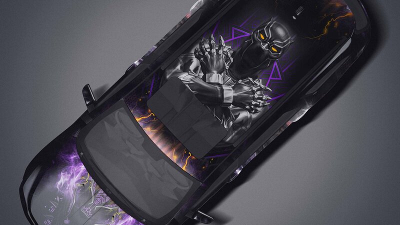 Dodge Durango - Black Panther Design - img 2 small