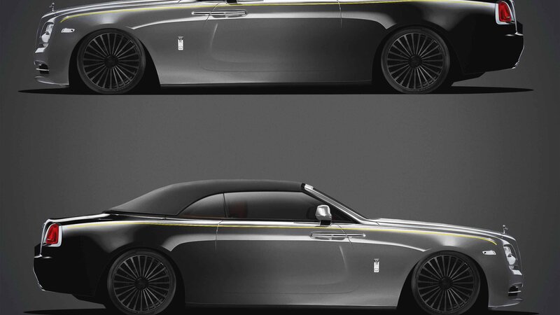 Rolls-Royce Dawn - Marble Gradient Design - img 1 small