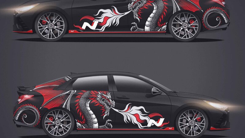 Hyundai Elantra N - Dragon Design - img 3 small