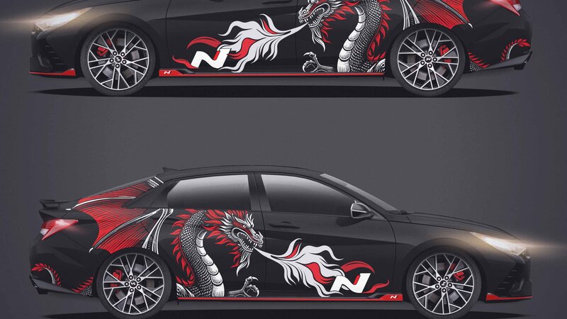 Hyundai Elantra N - Dragon Design - img 4 small