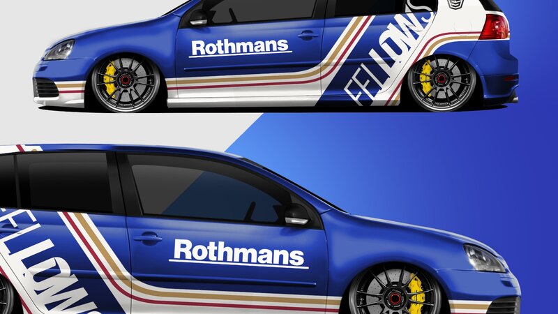 Volkswagen Golf - Racing Retro Design - img 1 small