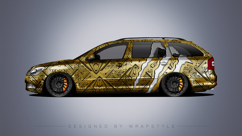 Skoda Octavia - Aztec Fury Design