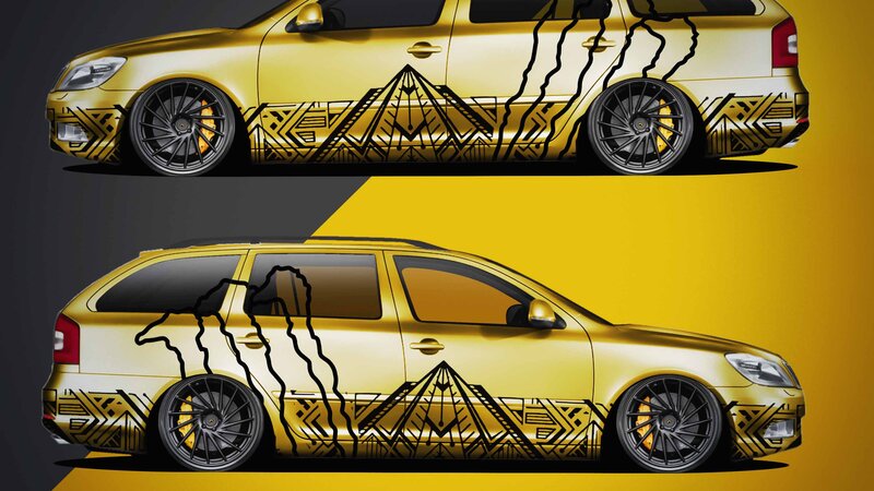 Skoda Octavia - Aztec Fury Design - img 1 small