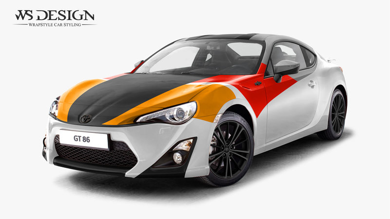 Toyota GT - Stripes design - img 1 small