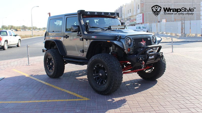 Jeep Wrangler Sport- Gray Metalic Gloss - img 1 small