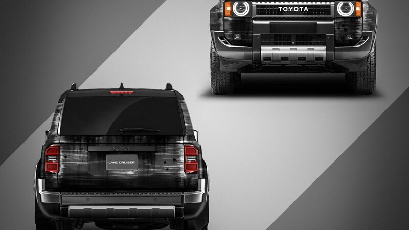 Toyota Land Cruiser 250 - Brushed Silver Chrome Design - img 2 small