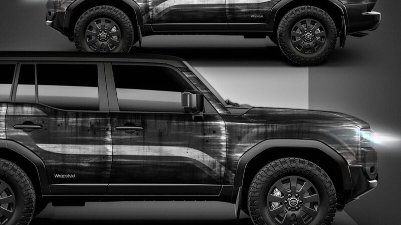 Toyota Land Cruiser 250 - Brushed Silver Chrome Design - img 1 small