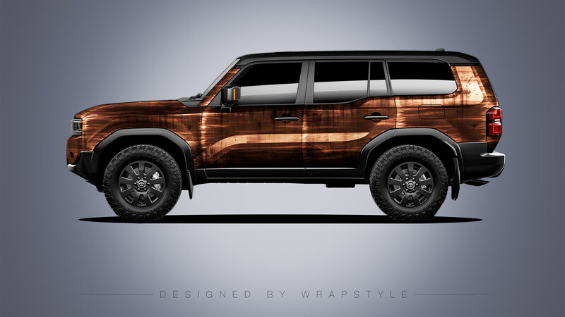 Toyota Land Cruiser 250 - Brushed Bronze Chrome Design
