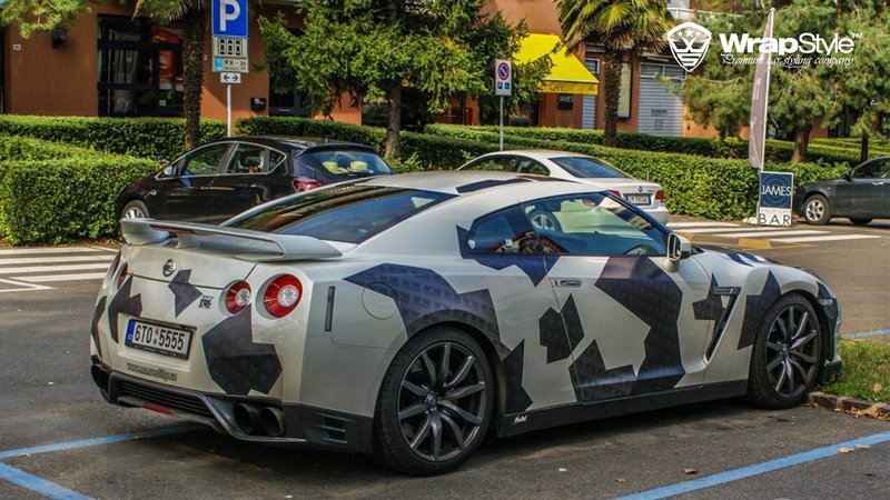Nissan GTR - Camouflage design - img 1 small