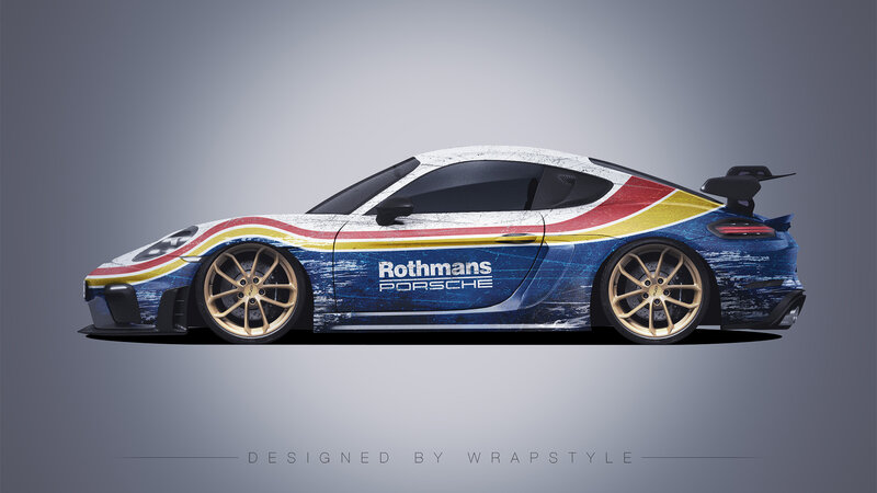 Porsche 718 Cayman GT4 - Heritage Design