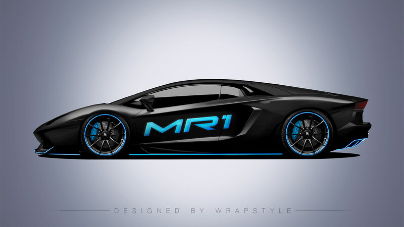 Lamborghini Aventador - MR1 Design