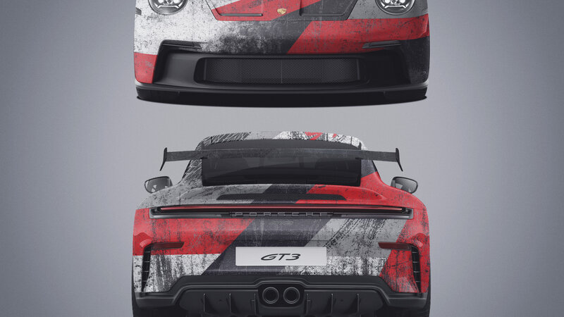 Porsche 992 Coupe - Grunge Design - img 6 small