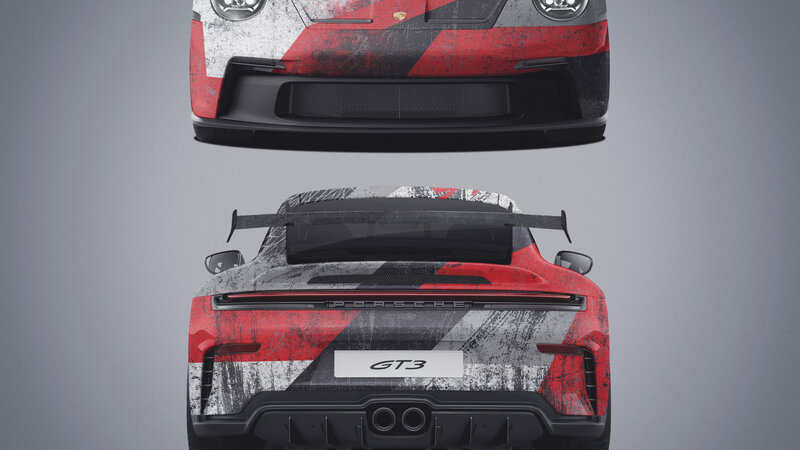 Porsche 992 Coupe - Grunge Design - img 7 small