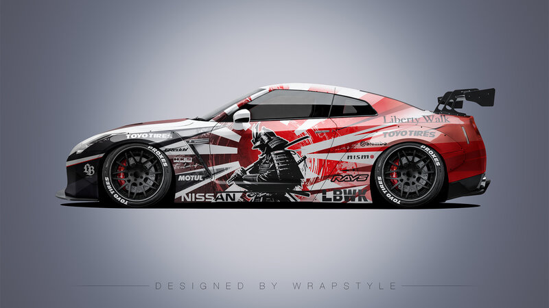 Nissan GT-R R35 Coupe - Samurai Design